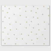 Confetti-Tupfen-Packpapier Geschenkpapier (Flach)