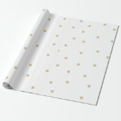 Confetti-Tupfen-Packpapier Geschenkpapier (Ungerollt)