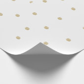 Confetti-Tupfen-Packpapier Geschenkpapier (Ecke)