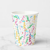 Confetti und Streamers Celebration Party Event Pappbecher (Links)