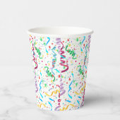 Confetti und Streamers Celebration Party Event Pappbecher (Rechts)