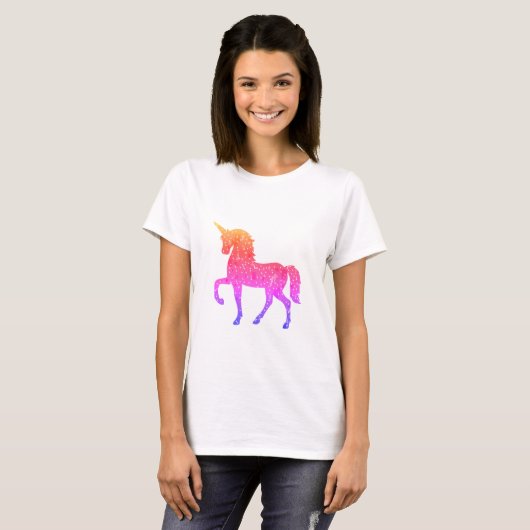 Confetti Unicorn T-Shirt (Vorne ganz)