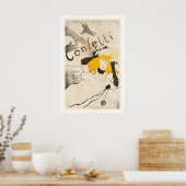 Confetti Vintage Poster von Henri de (Küche)