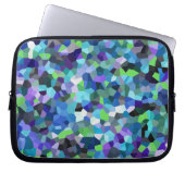 Confetti Violet Blues Laptopschutzhülle (Vorderseite)