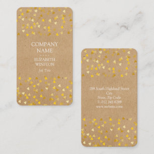 Confetti Visitenkarte