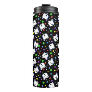 Confetti Westie Thermal Tumbler Thermosbecher