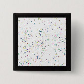 Confetti White Background Button (Vorderseite)