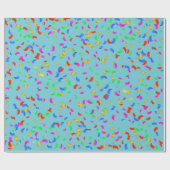 Confetti Wrapping Paper Geschenkpapier (Flach)