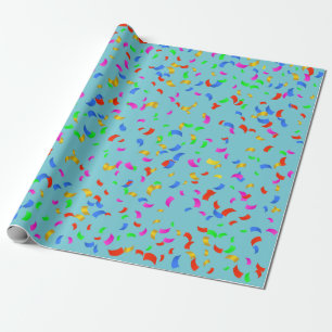 Confetti Wrapping Paper Geschenkpapier