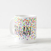 ConfettinamensTasse Kaffeetasse (Vorderseite Links)