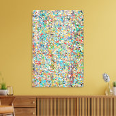 Confetti's 24 x 36 Canvas Print Leinwanddruck (Insitu (Wohnzimmer))