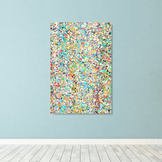Confetti's 24 x 36 Canvas Print Leinwanddruck (Insitu (Holzboden))