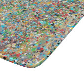 Confetti's 6 x 7 Deko Glasfaserkleidung Schneidebrett (Ecke)