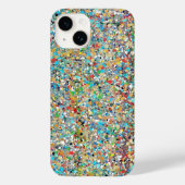 Confettis iPhone Case (Rückseite)