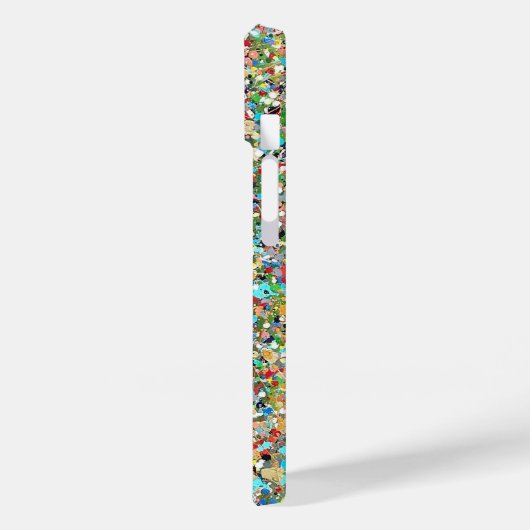 Confettis iPhone Case (Rückseite / Links)