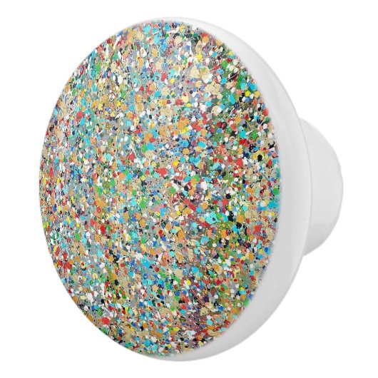 Confettis Keramik Pull Keramikknauf (Rechts)