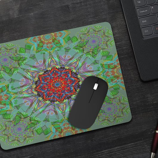 Confianza mandala mousepad