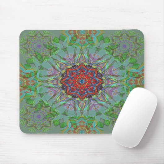 Confianza mandala mousepad (Mit Mouse)
