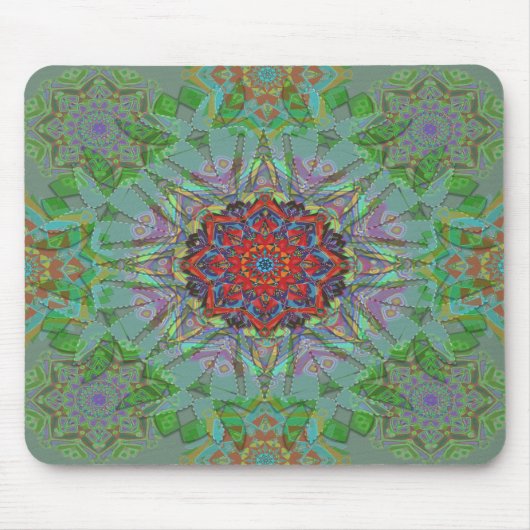 Confianza mandala mousepad (Vorne)