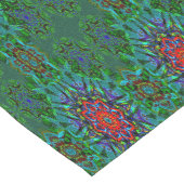 Confianza Textur Mandala Muster Kurzer Tischläufer (Ecke)