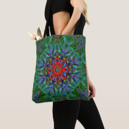 Confianza Textur Mandala Muster Tasche