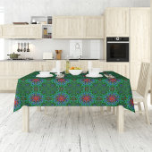 Confianza Textur Mandala Muster Tischdecke