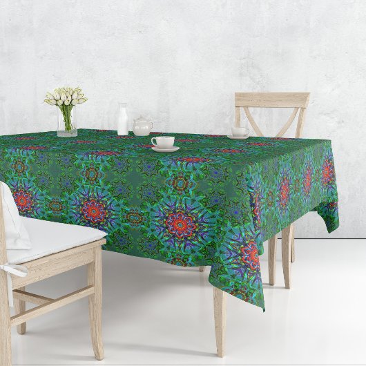 Confianza Textur Mandala Muster Tischdecke