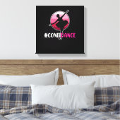 Confidance Dancers Dance Day Graphic Leinwanddruck (Insitu (Schlafzimmer))