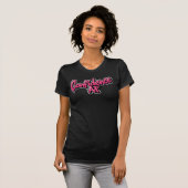 Confidence AF — Bold Pink Street-Style Power T-Shirt (Vorne ganz)