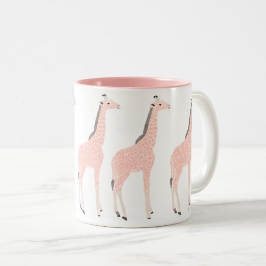 Confident Giraffes Tasse (VorderseiteRechts)