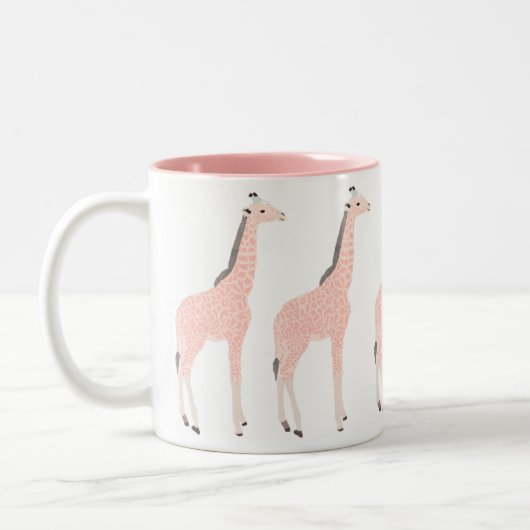 Confident Giraffes Tasse (Links)