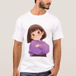 Confident Girl Men's T - Shirt