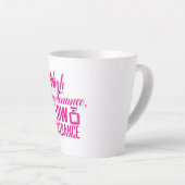 Confident High Standards Saying Milchtasse (Rechte Ecke)