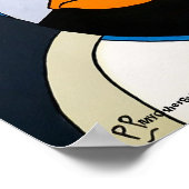 Confident Lady Abstrakt Poster (Ecke)