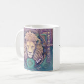 Confident Leo Zodiac Tasse (Vorderseite Links)