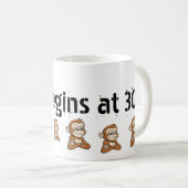 Confident Monkey  Classic Mug, 11 oz Kaffeetasse (VorderseiteRechts)