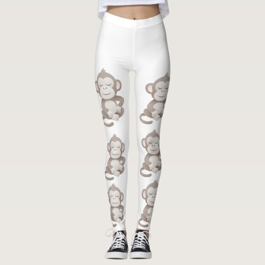 Confident Monkey – Everyday Comfort Leggings (Vorderseite)