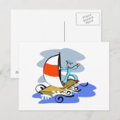 Confident Sailor Postkarte (Vorne/Hinten)