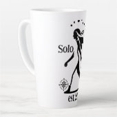 Confident Solo Traveler Statement  Milchtasse (Linke Ecke)