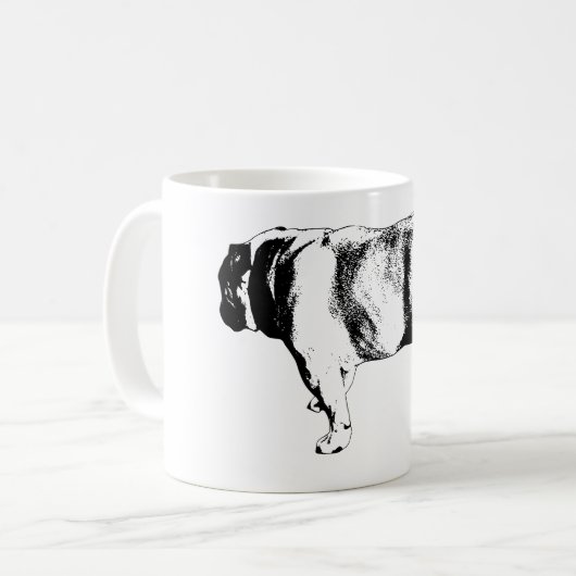 Confident Stride, Morning Calm Kaffeetasse (Vorderseite Links)