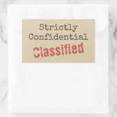 Confidential Stickers (Tasche)