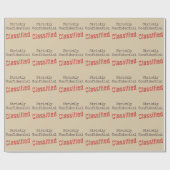 Confidential Wrapping Paper  Geschenkpapier (Flach)