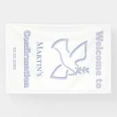 Confirmation boy welcome banner (Horizontal)