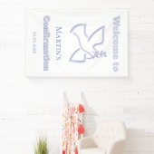 Confirmation boy welcome banner (InSitu)