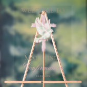 Confirmation pink cross acrylschild (Neutral)