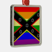 ConFlag Silbernes Ornament (Rechts)