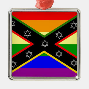 ConFlag Silbernes Ornament
