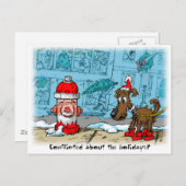 Conflicted about the holidays? feiertagspostkarte (Vorne/Hinten)