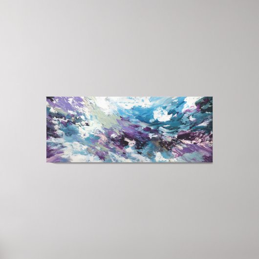 Confluence in Motion Leinwanddruck (Vorderseite)