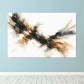 Confluence in Umber Leinwanddruck (Insitu (Holzboden))